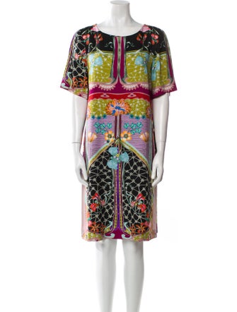 Etro Printed Knee-Length Dress