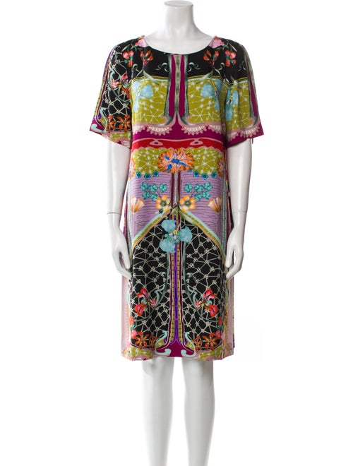 Etro Printed Knee-Length Dress