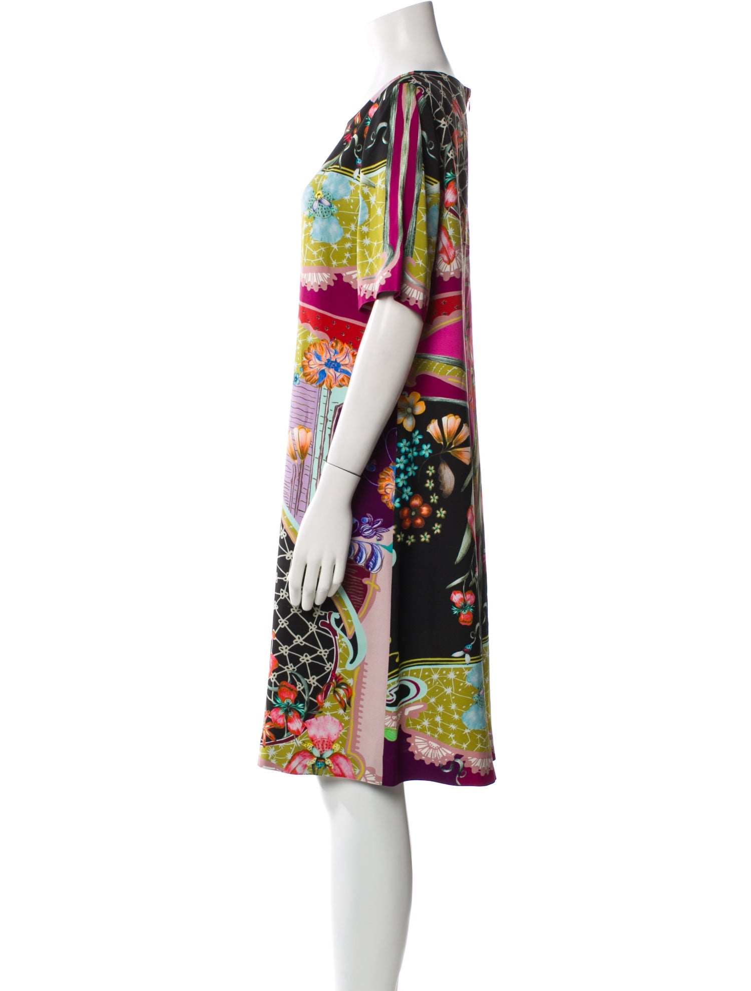 Etro Printed Knee-Length Dress