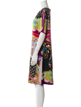 Etro Printed Knee-Length Dress