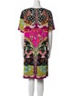 Etro Printed Knee-Length Dress
