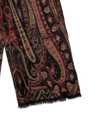 Etro Silk Paisley Print Bandeau