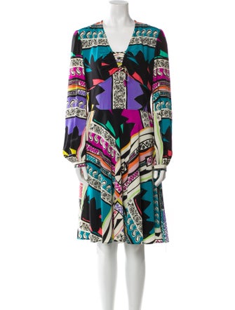 Etro Silk Knee-Length Dress
