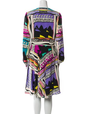 Etro Silk Knee-Length Dress