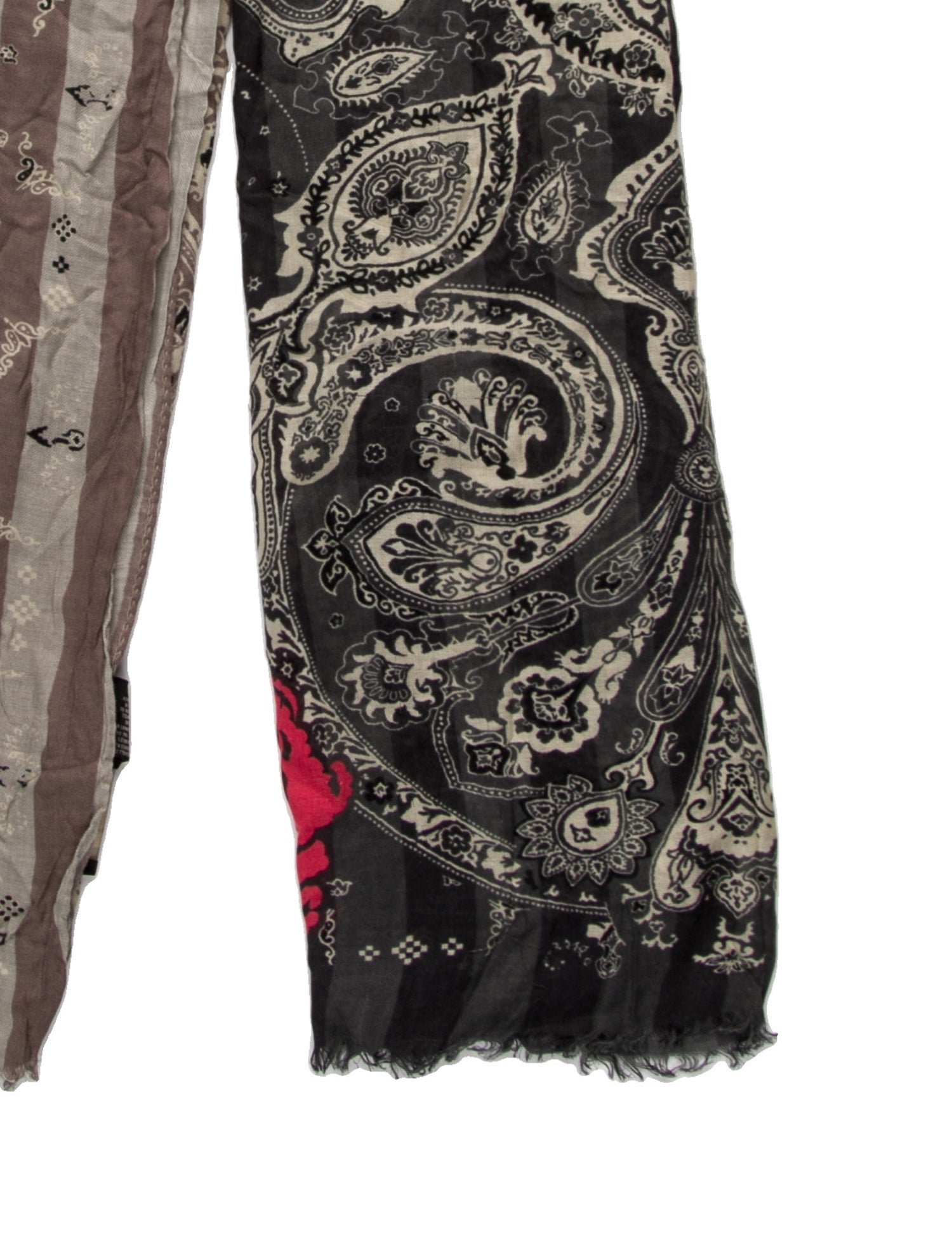 Etro Paisley Print Scarf