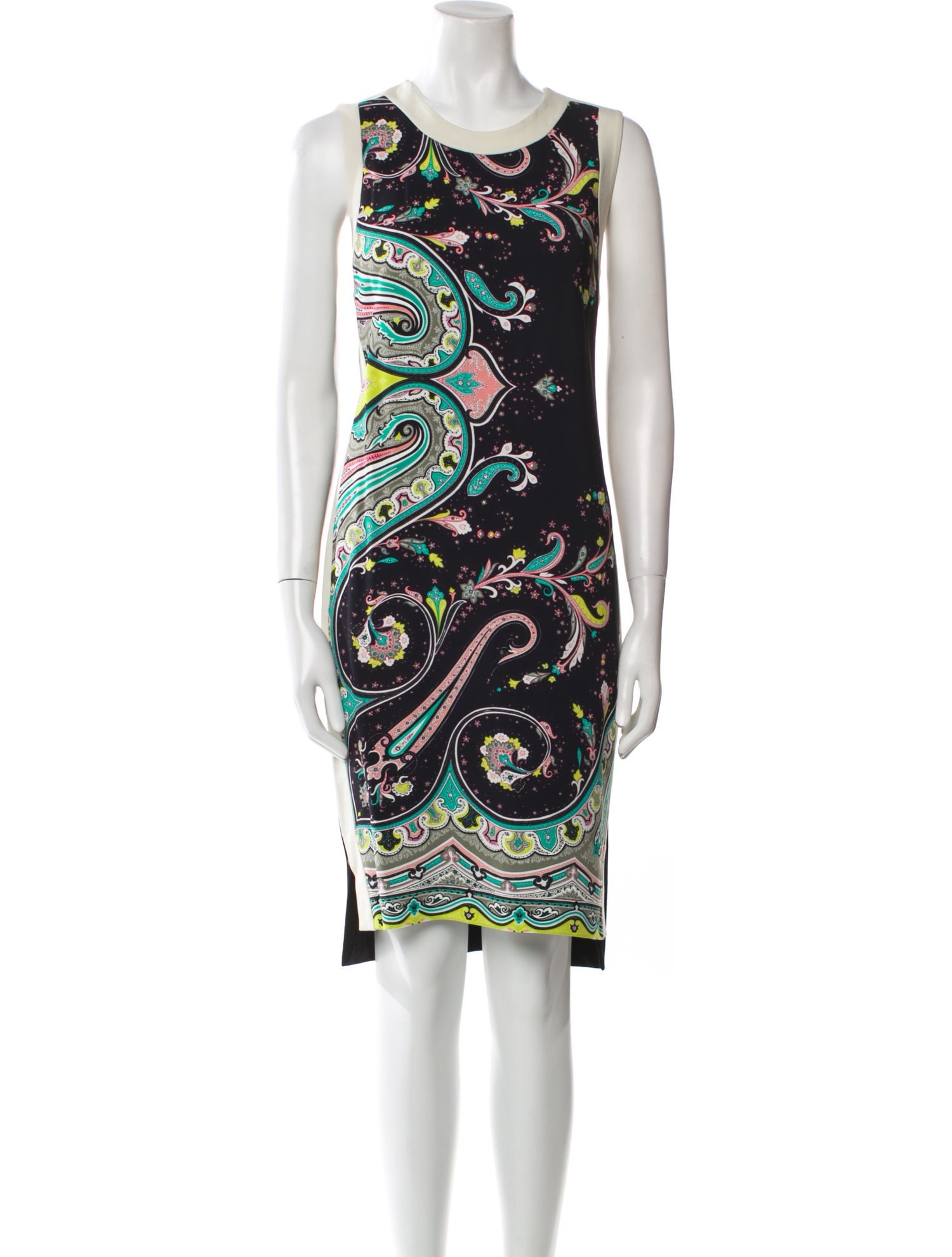 Etro Paisley Print Midi Length Dress