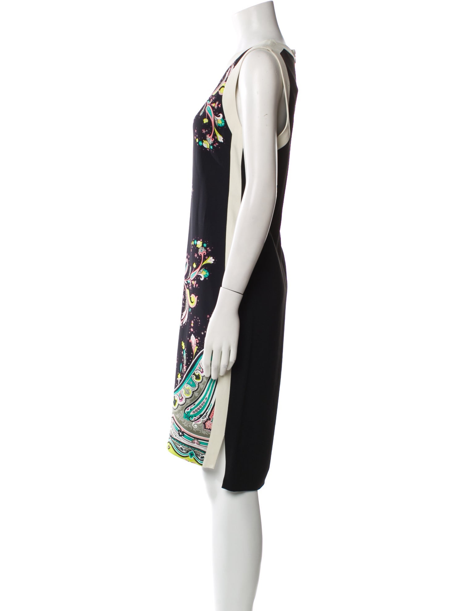 Etro Paisley Print Midi Length Dress