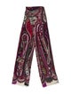 Etro Wool Paisley Print Scarf