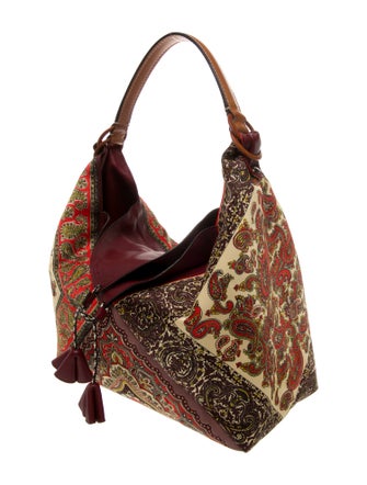 Etro Satin Hobo