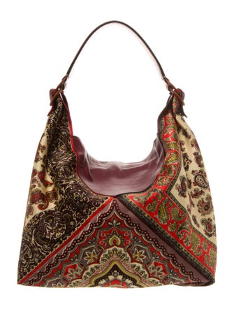 Etro Satin Hobo