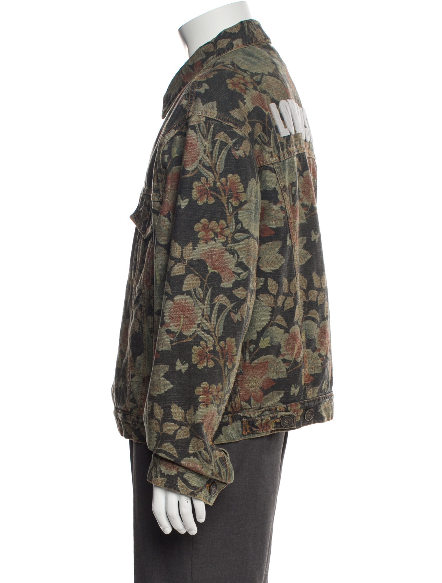 Etro Floral Print Trucker Jacket w/ Tags