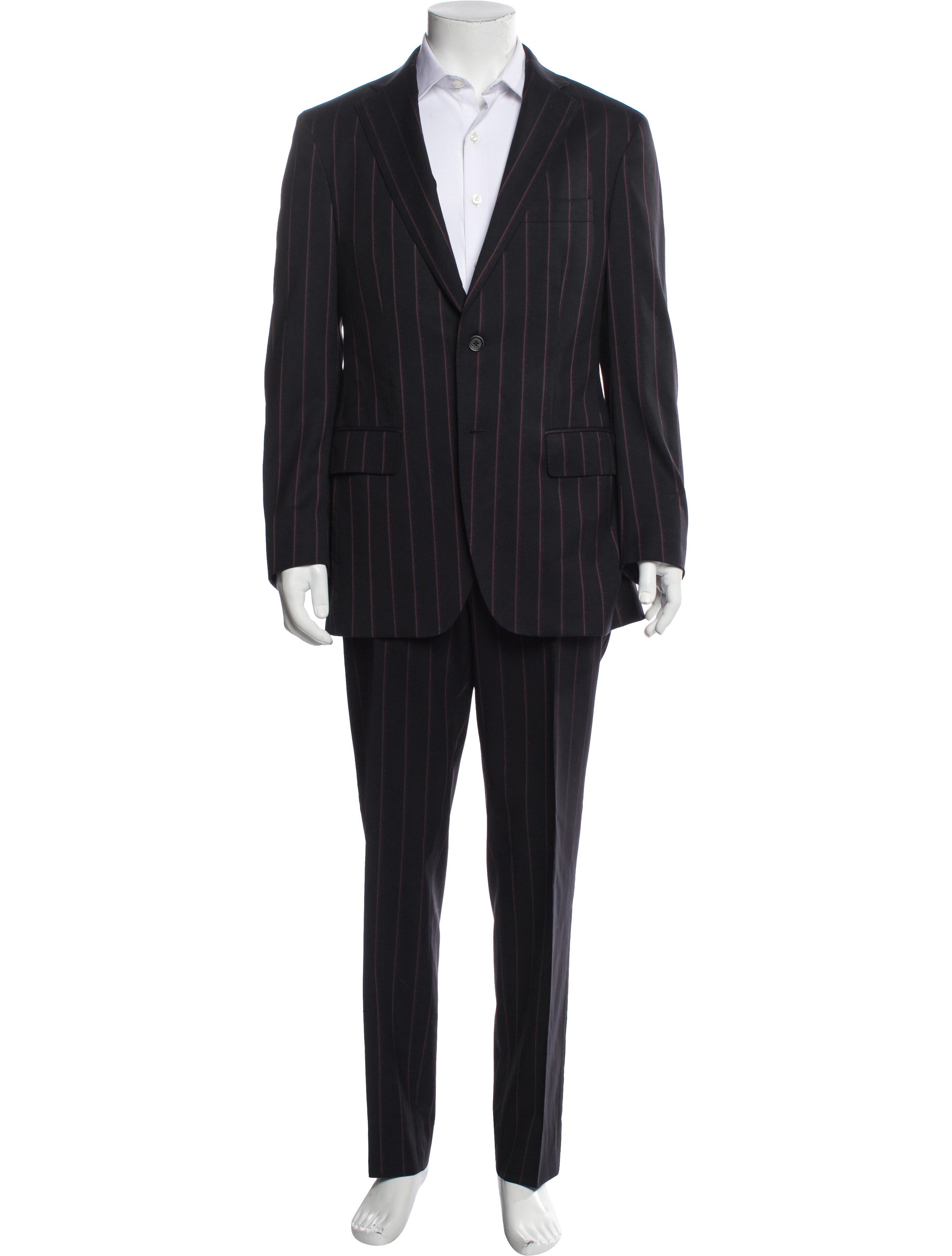 Etro Wool Striped Two-Piece Blazer