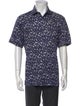 Etro Floral Print Short Sleeve Shirt