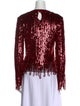 Etro Crew Neck Long Sleeve Blouse