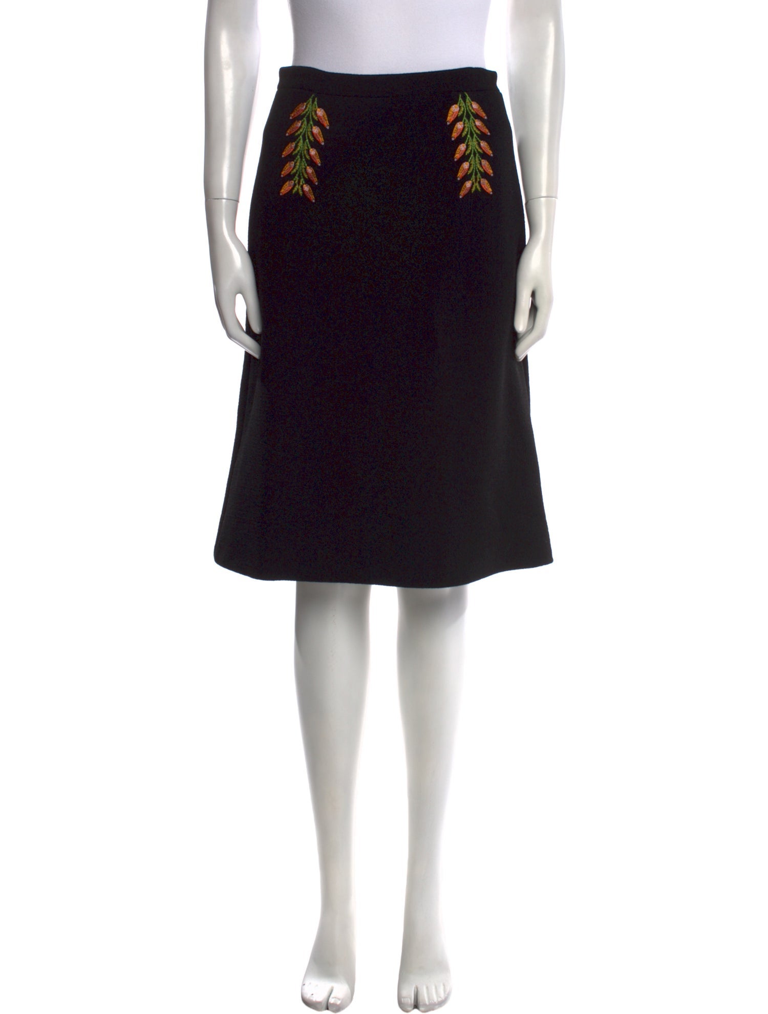 Etro Wool Knee-Length Skirt