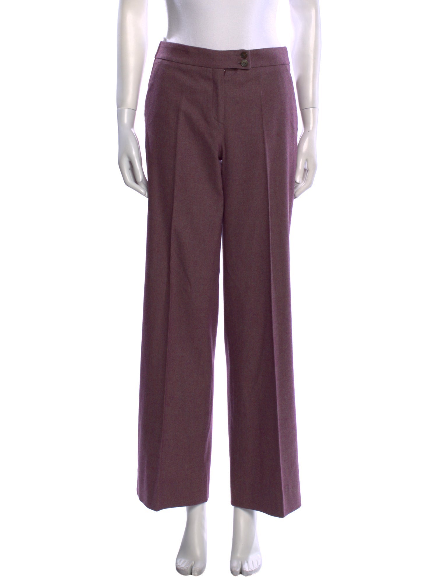 Etro Wool Wide Leg Pants
