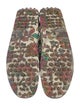 Etro Leather Floral Print Loafers