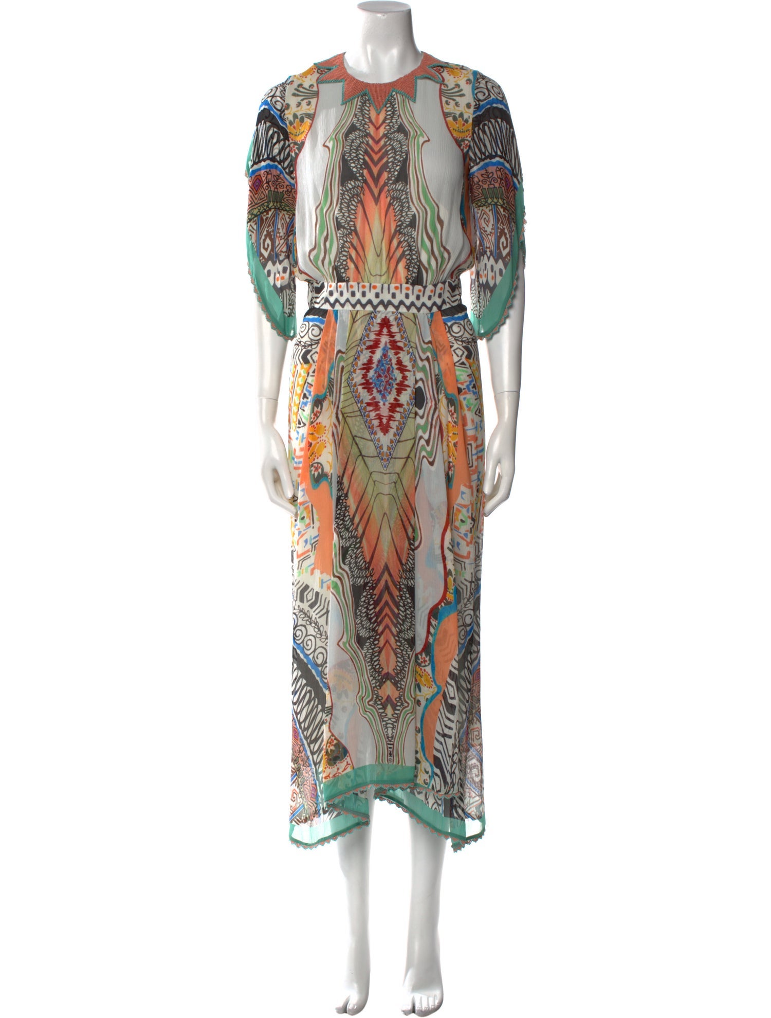 Etro Silk Long Dress