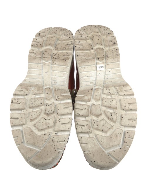 Etro Leather Printed Sneakers