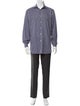 Etro Plaid Print Long Sleeve Dress Shirt