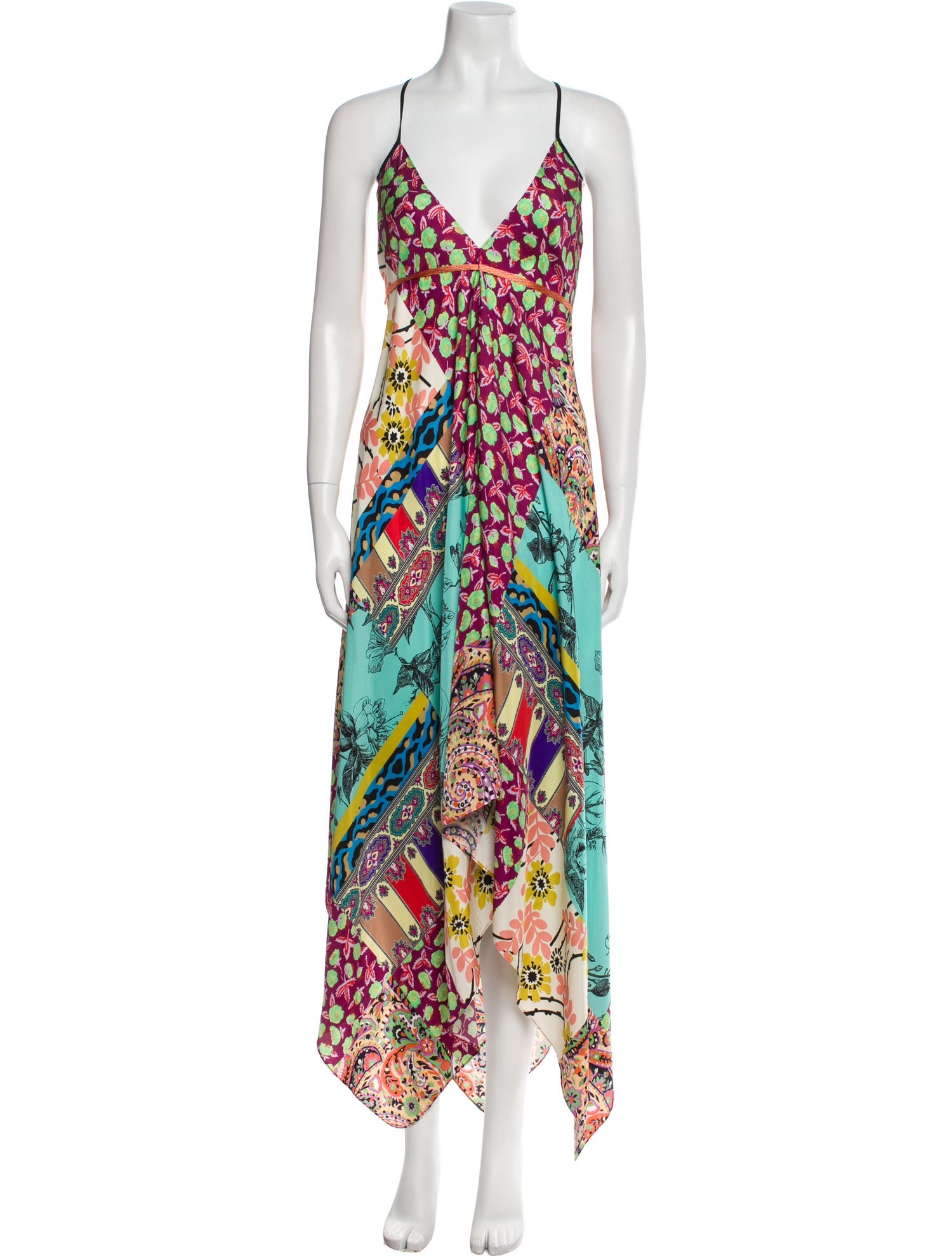 Etro Printed Long Dress