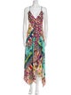 Etro Printed Long Dress