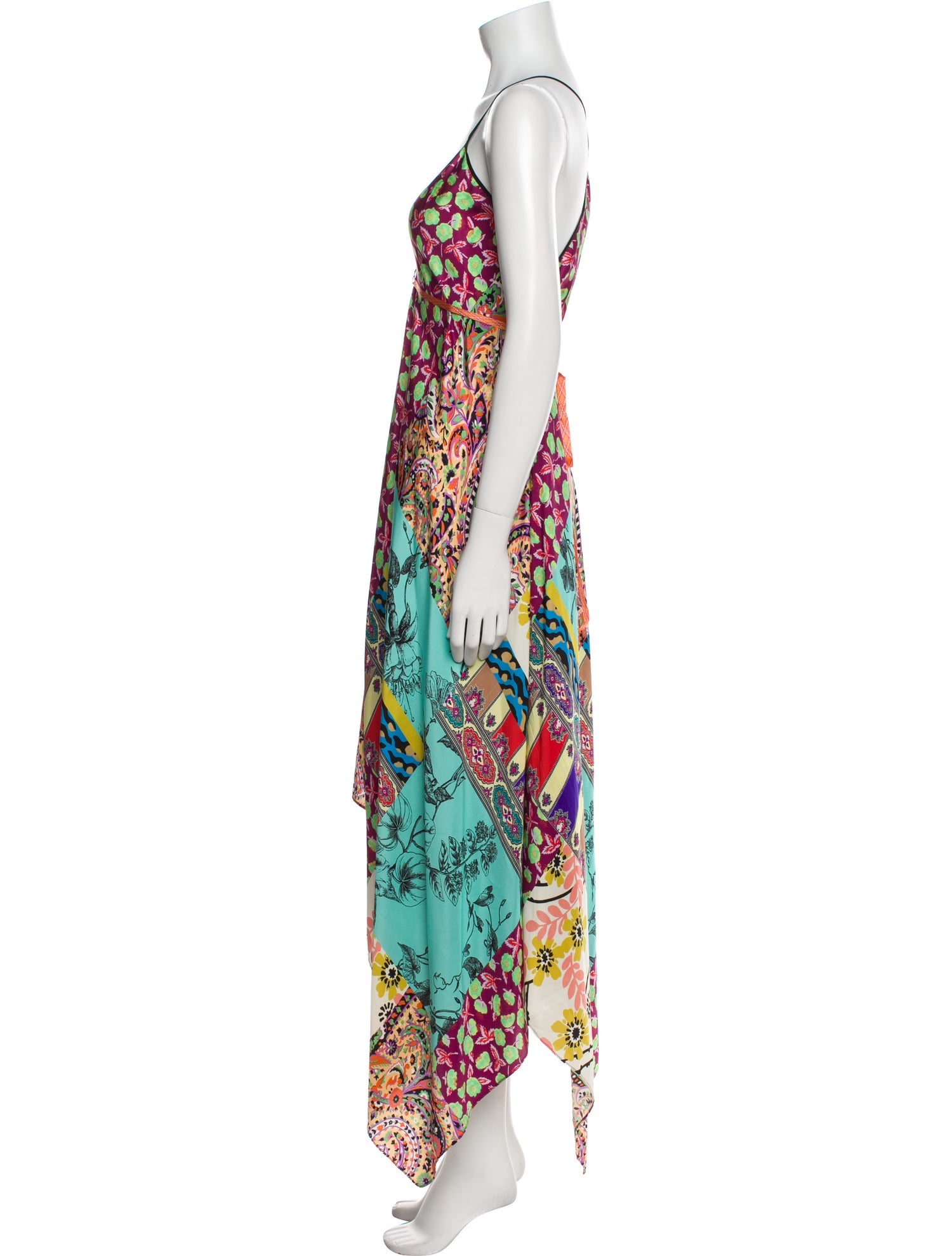 Etro Printed Long Dress
