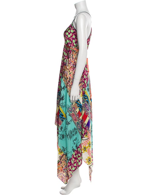 Etro Printed Long Dress