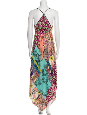 Etro Printed Long Dress