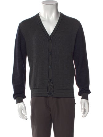 Etro Wool V-Neck Cardigan