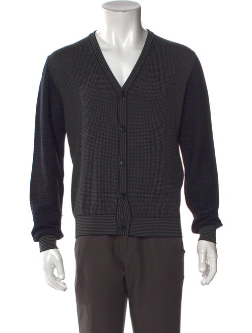 Etro Wool V-Neck Cardigan