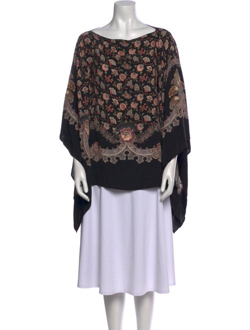 Etro Silk Floral Print Tunic