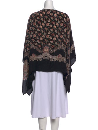 Etro Silk Floral Print Tunic