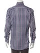 Etro Plaid Print Long Sleeve Shirt