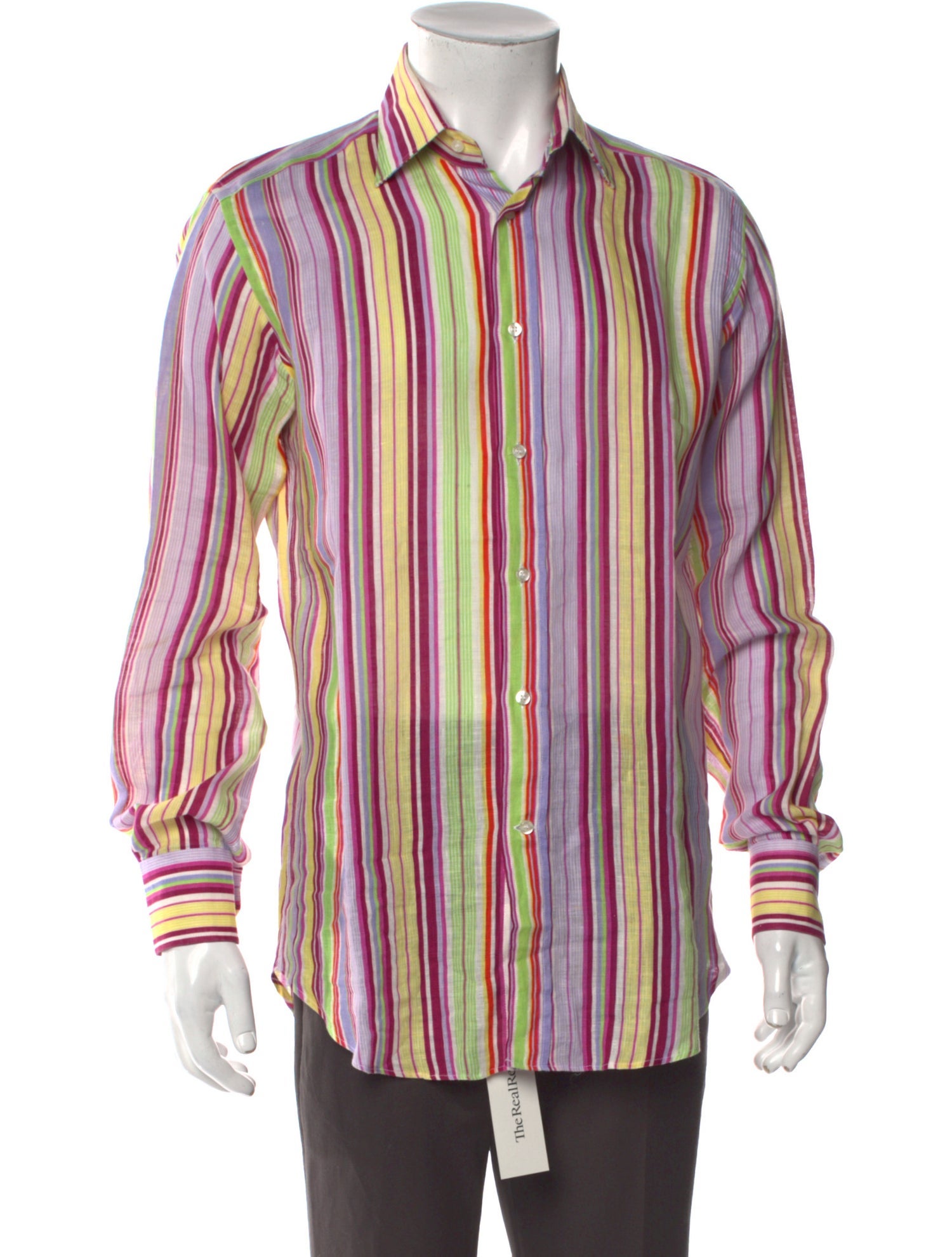 Etro Linen Striped Shirt