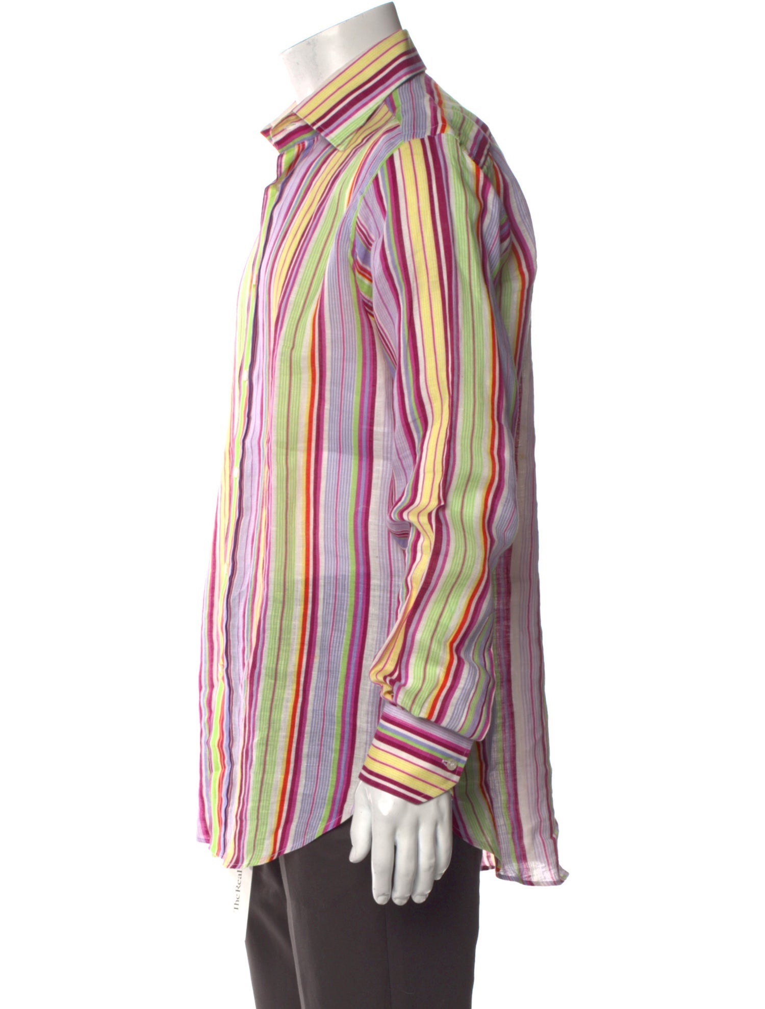 Etro Linen Striped Shirt