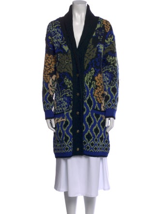 Etro Wool Printed Sweater