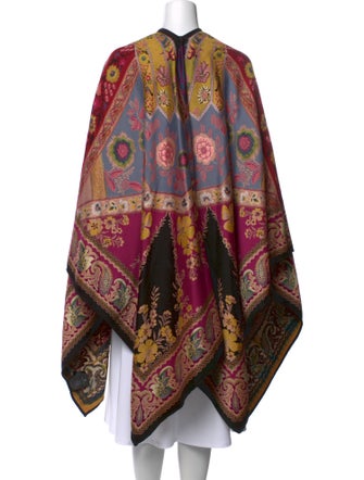 Etro Wool Floral Print Sweater