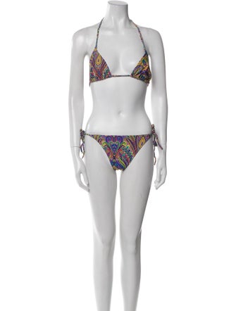 Etro Paisley Print Bikini