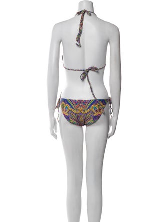 Etro Paisley Print Bikini