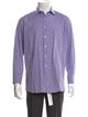 Etro Printed Long Sleeve Dress Shirt