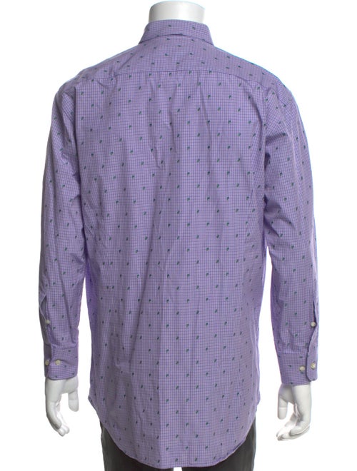 Etro Printed Long Sleeve Dress Shirt