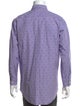 Etro Printed Long Sleeve Dress Shirt
