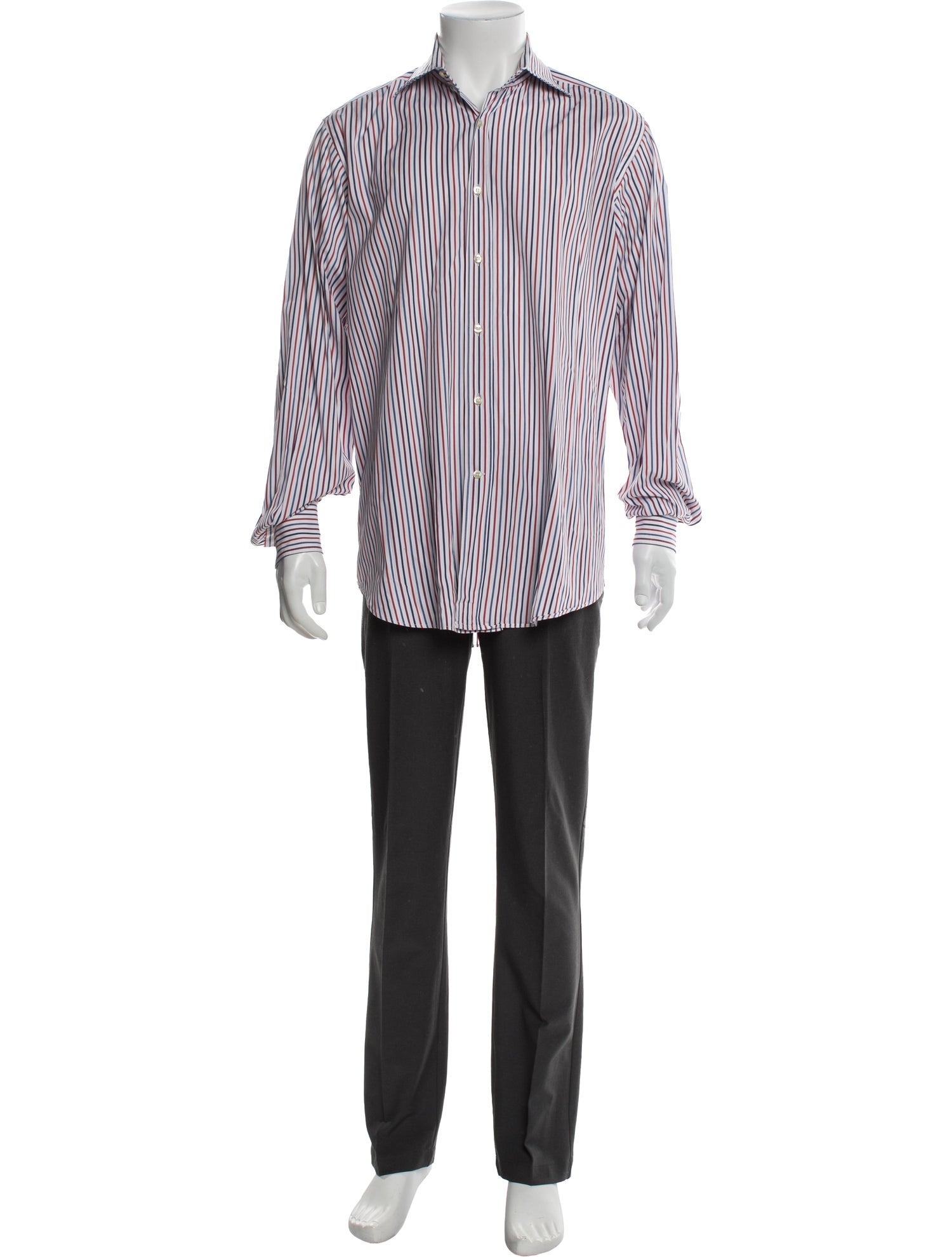 Etro Striped Long Sleeve Shirt