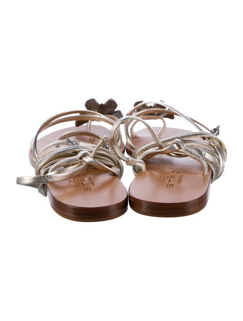 Etro Leather Gladiator Sandals