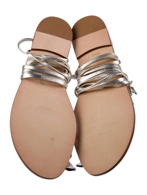 Etro Leather Gladiator Sandals