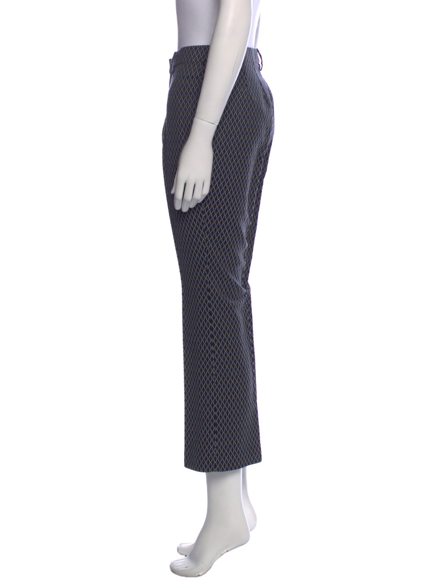 Etro Printed Wide Leg Pants