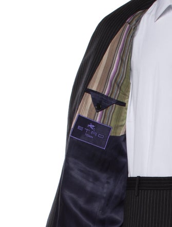 Etro Striped Two-Piece Suit