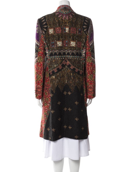 Etro Silk Printed Coat