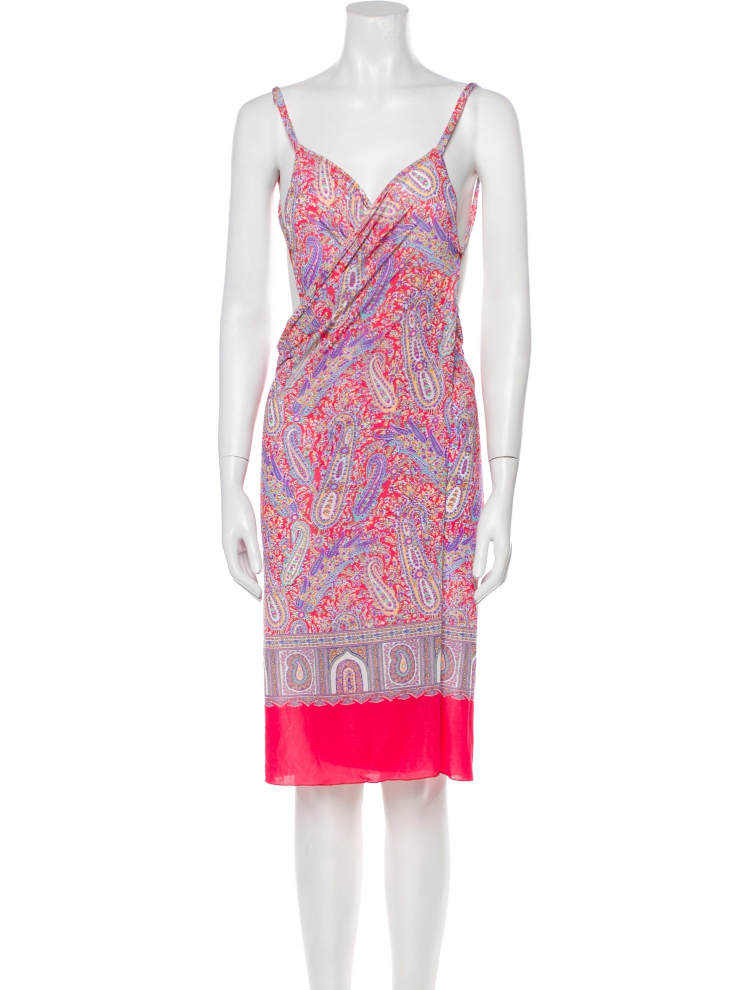 Etro Silk Printed Nightgown